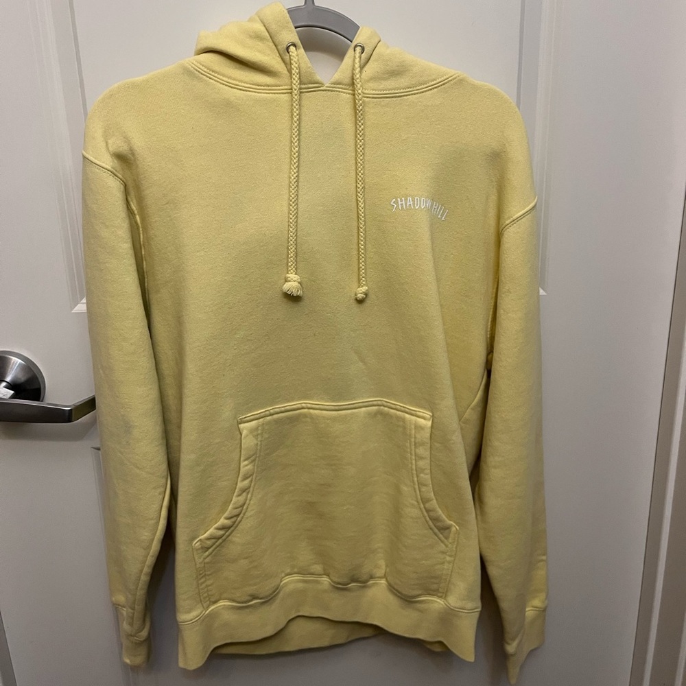 Shadow Hill yellow hoodie